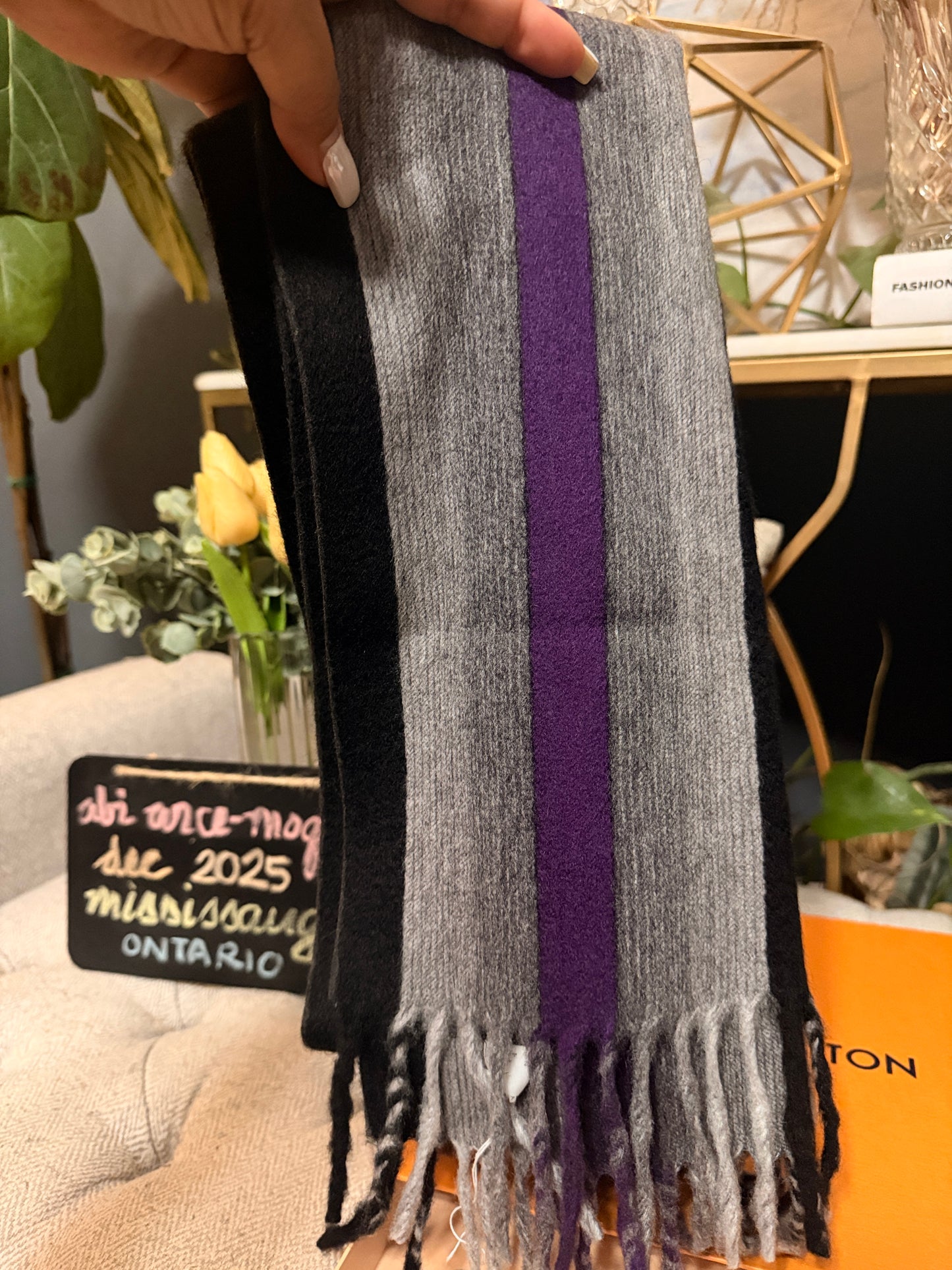 Louis Vuitton Cashmere & Wool Scarf