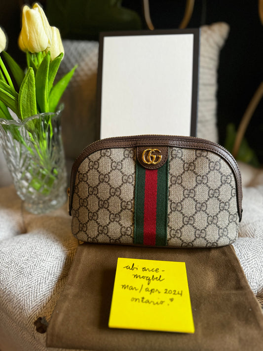 Gucci Ophidia Cosmetic Case in Large