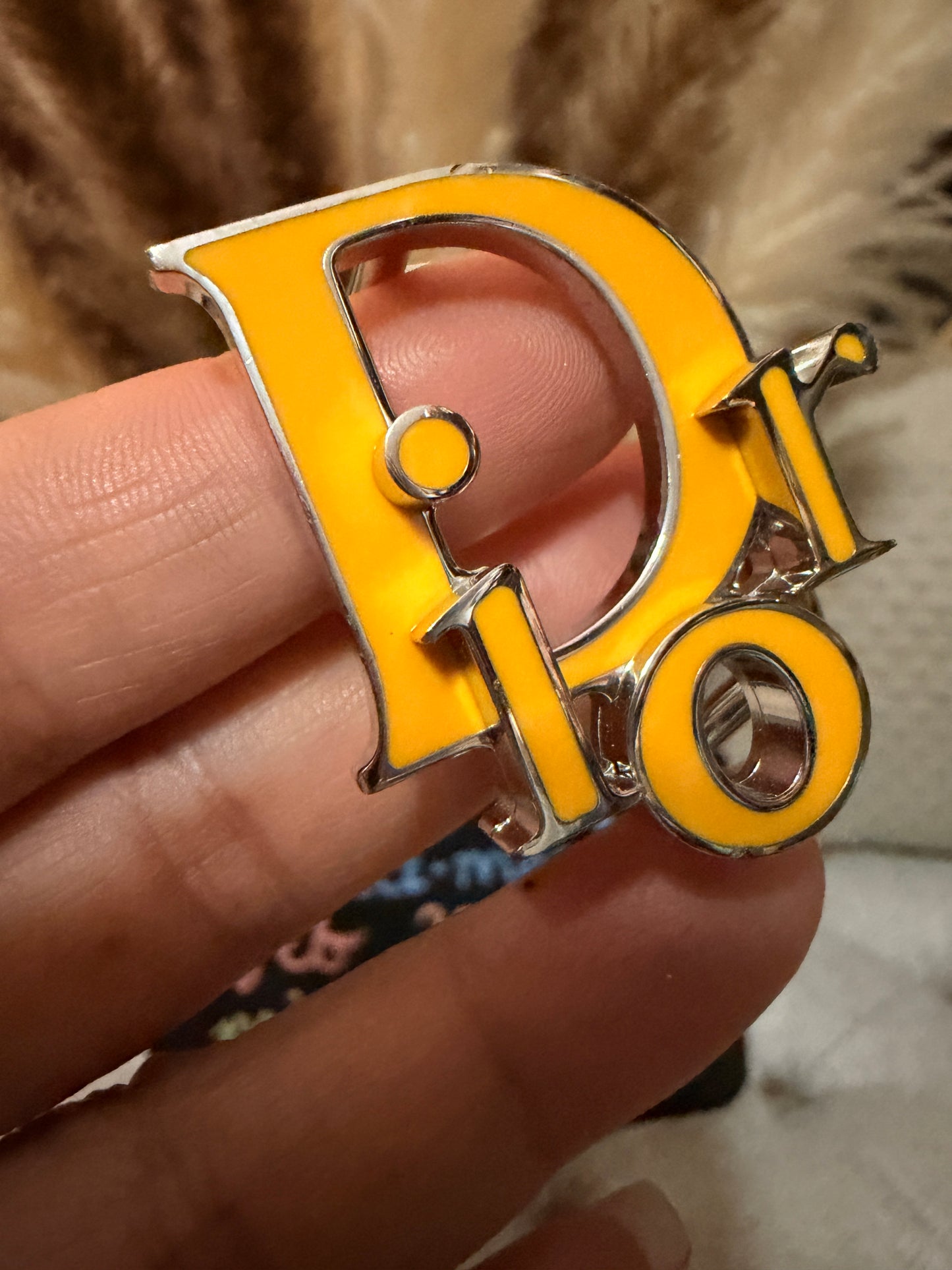 Dior Belt Buckle (no belt strap-buckle only)