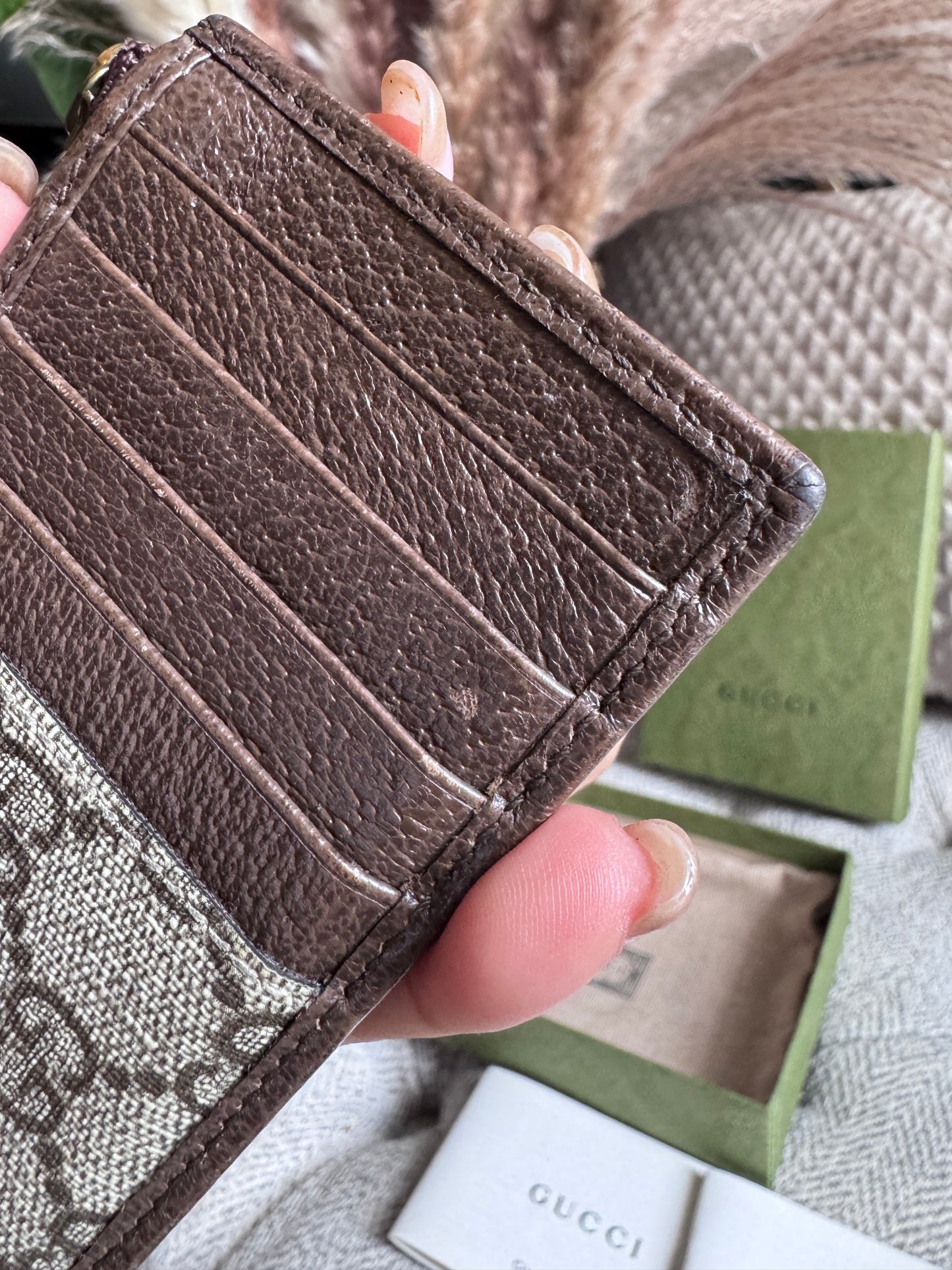 Gucci Ophidia Zipped Cardholder