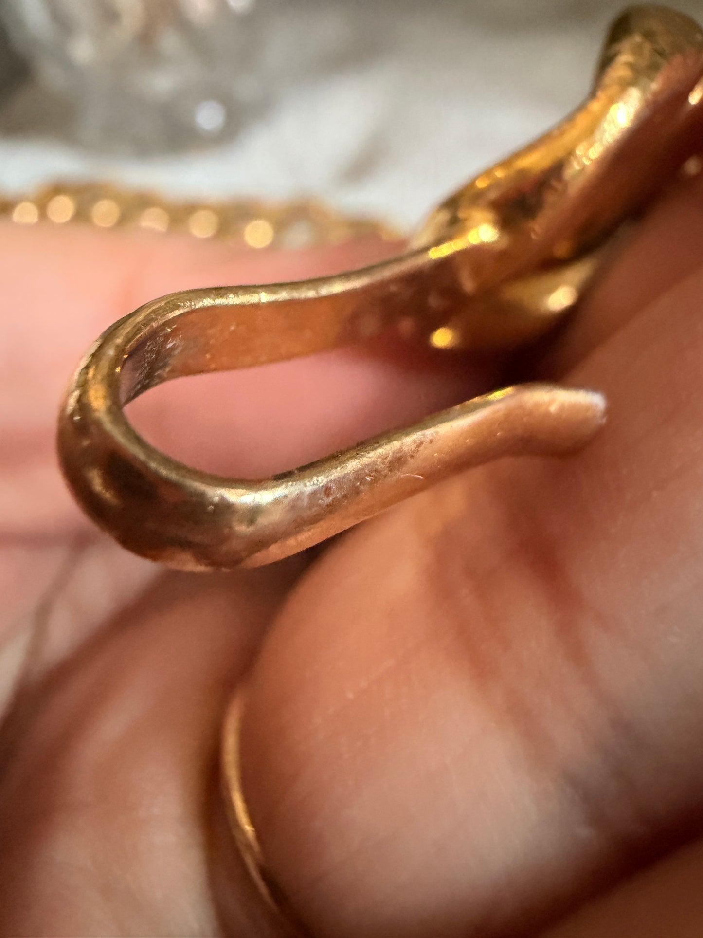 Chanel Vintage 24k Gold Plated Belt