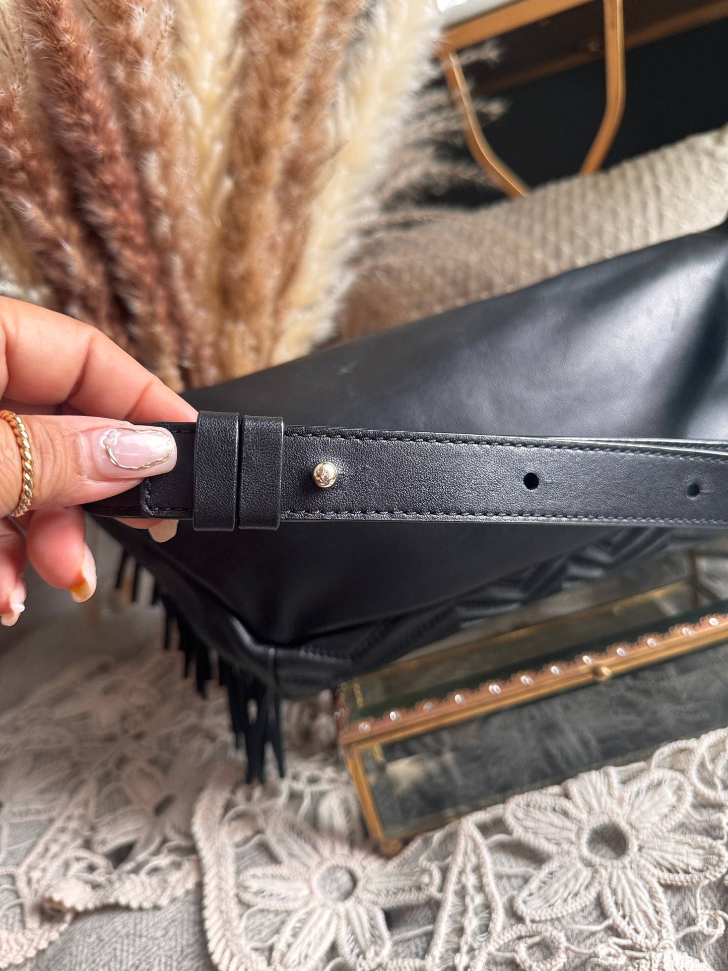 MAJE Leather Beltbag