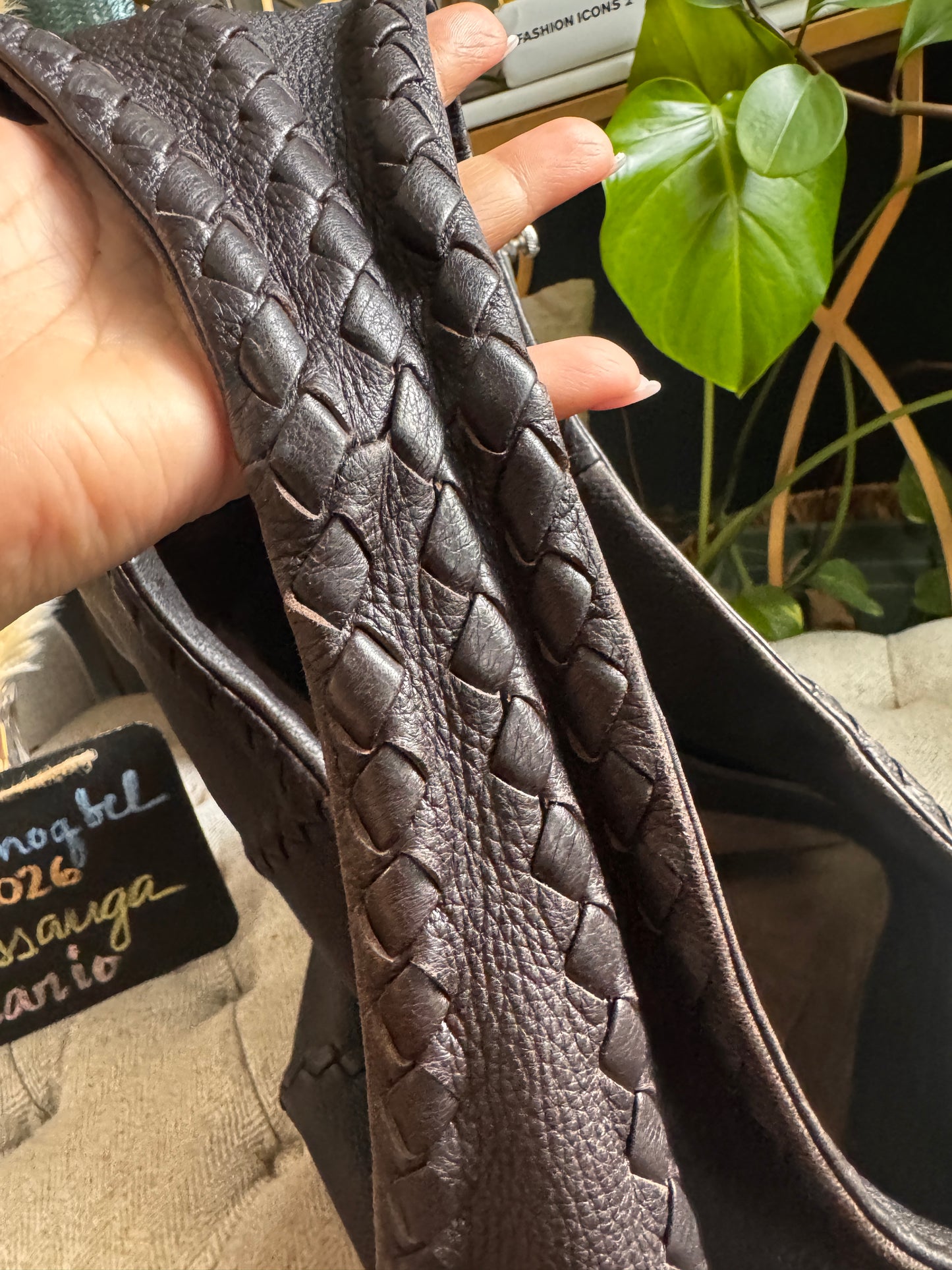 Bottega Veneta Cervo Leather Hobo Bag