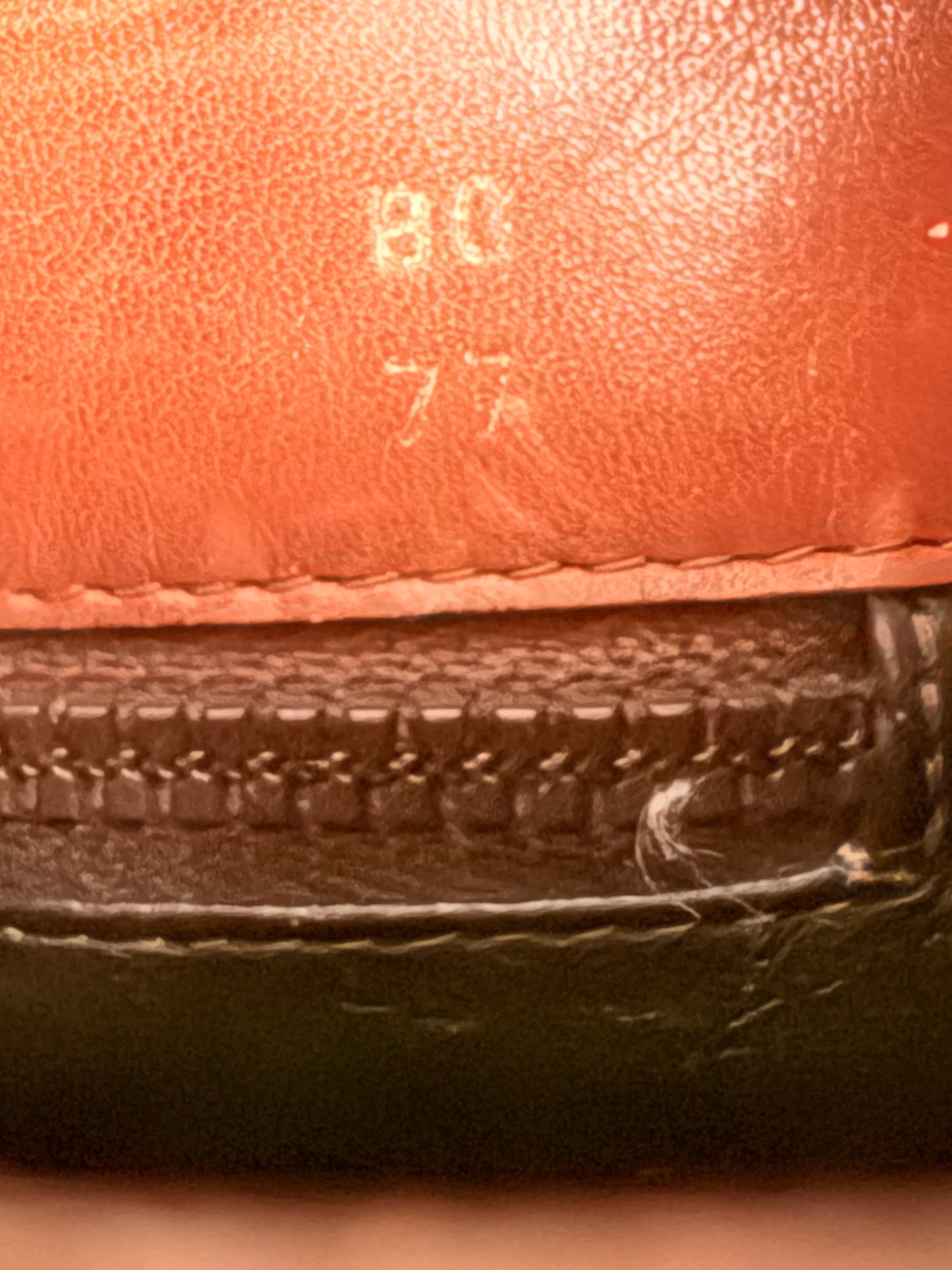 Vintage 70's GUCCI GG Monogram Flip Lock Brown Leather and Suede Hobo