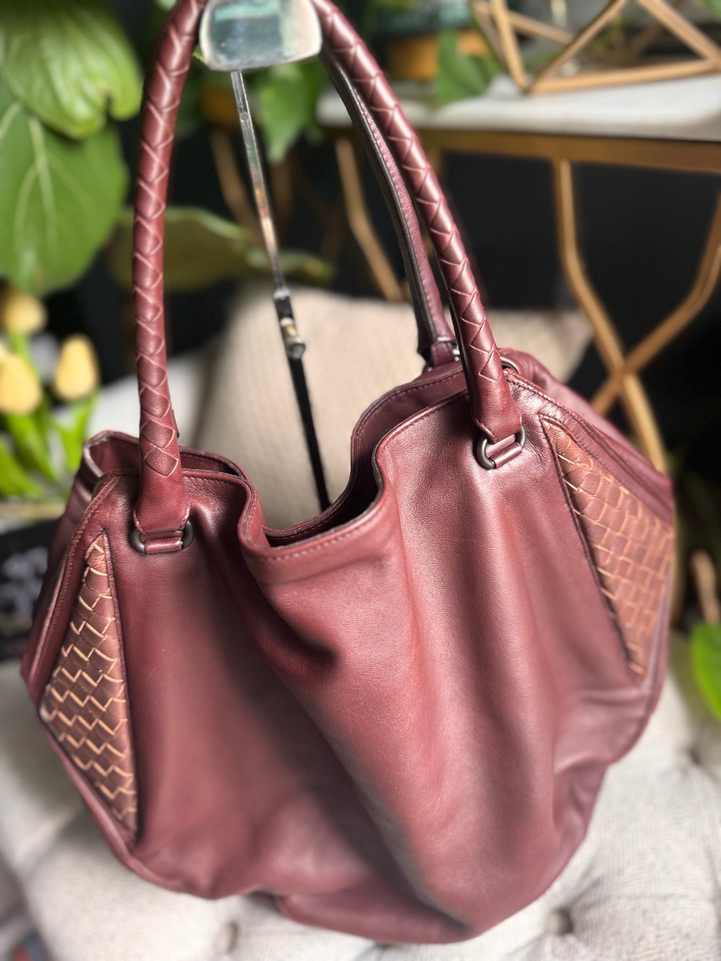 Bottega Veneta Tote with intrecciato details