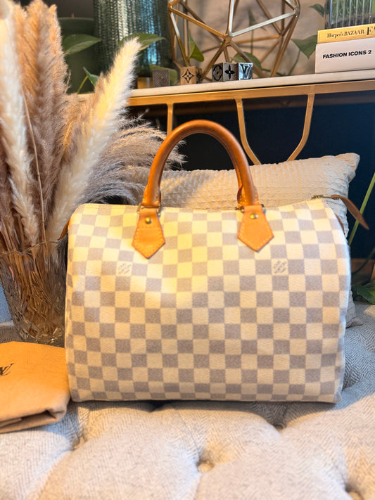 Louis Vuitton Damier Azur Speedy 30