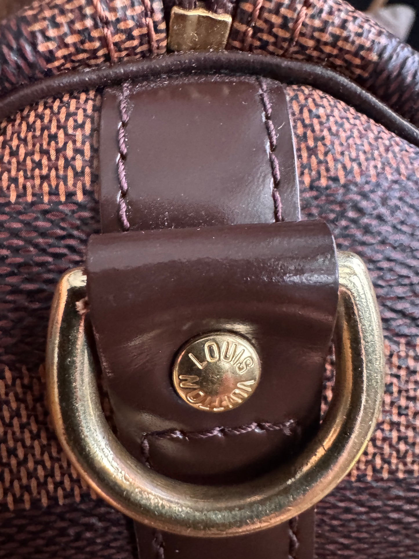 Louis Vuitton Speedy Bandouliere 30 in Damier Ebene