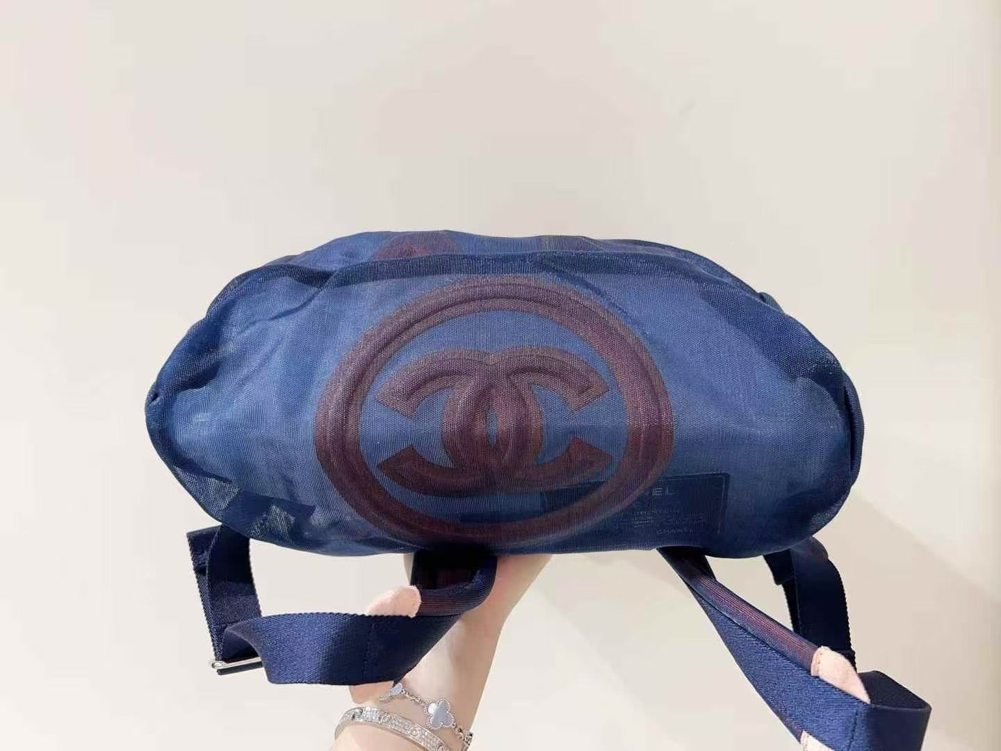 FOR PREORDER ONLY-Chanel Mesh Backpack