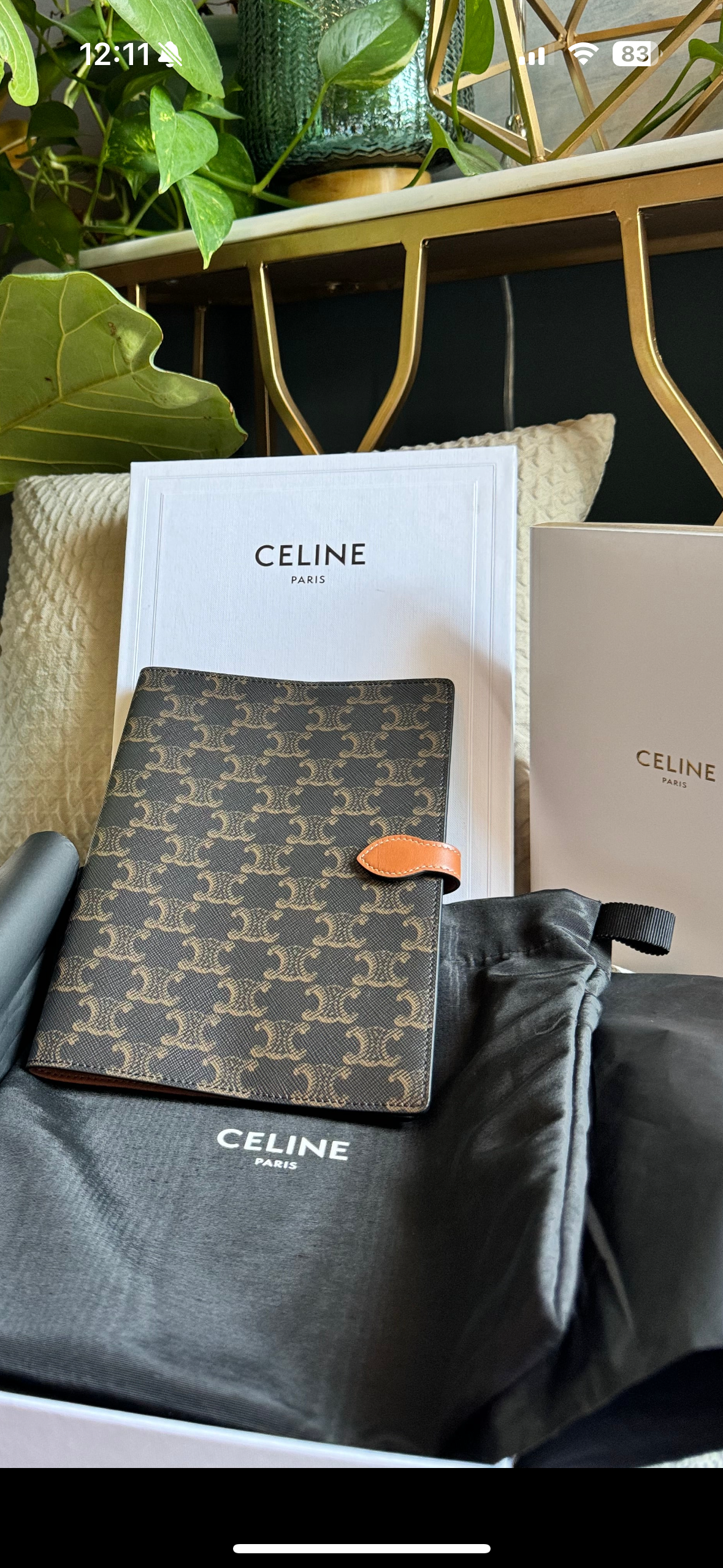 Celine set- Medium Notebook Cover and Notebook