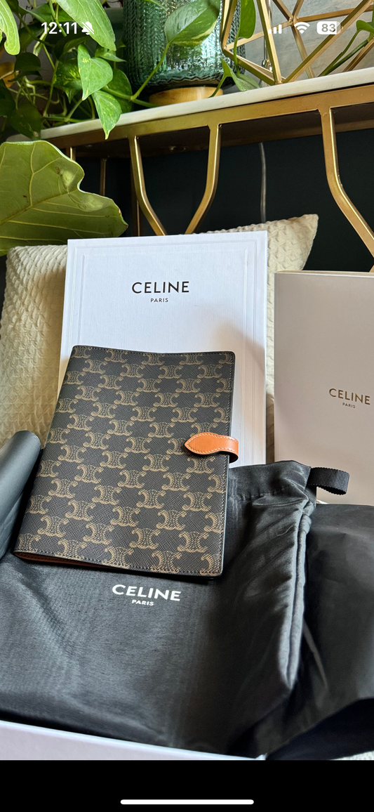 Celine set- Medium Notebook Cover and Notebook