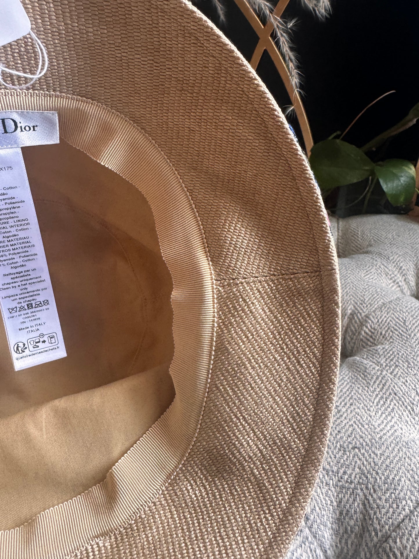 Christian Dior D‐Bobby Floral bucket hat