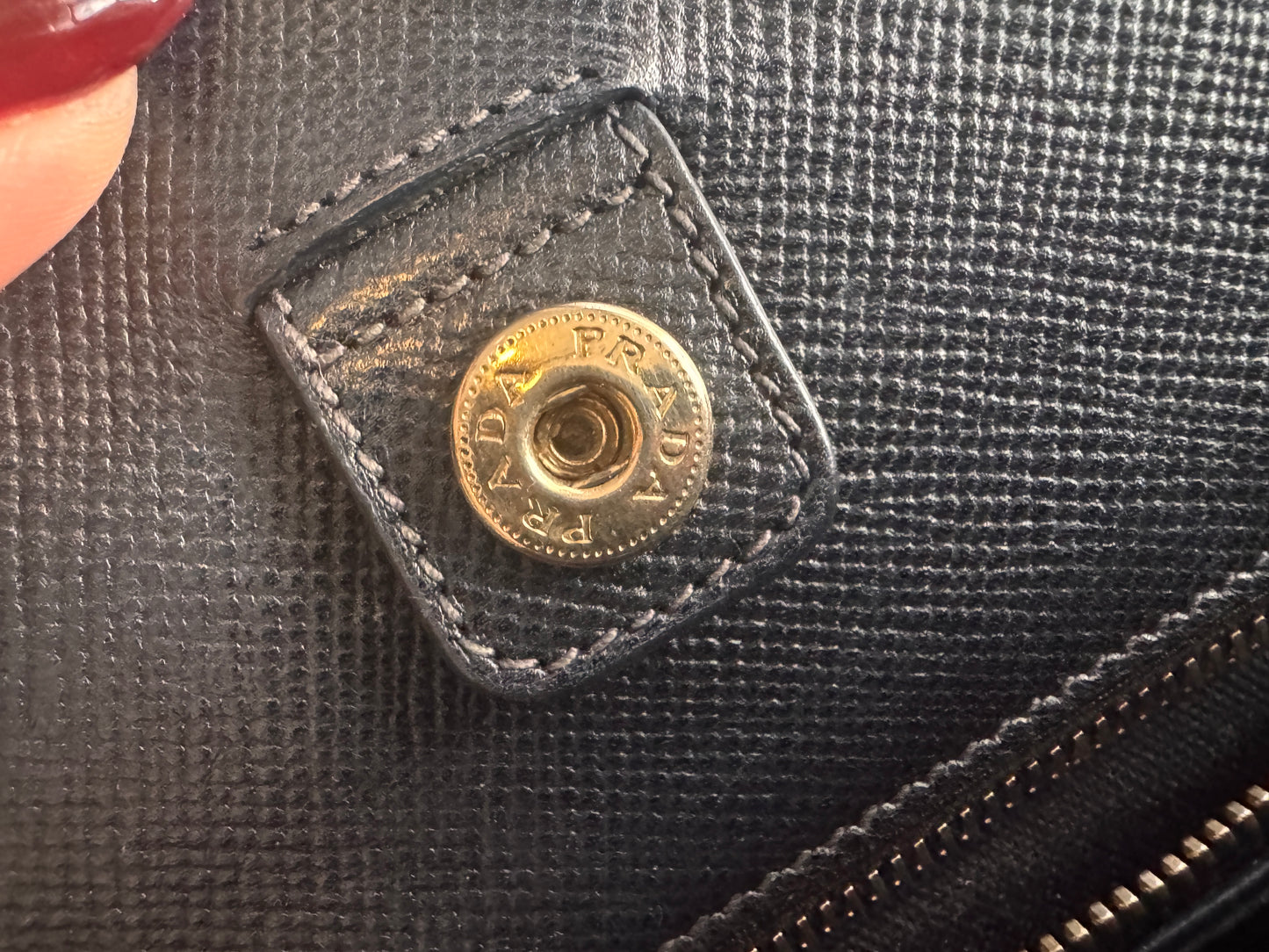 Prada Corda Canapa and Saffiano Tote