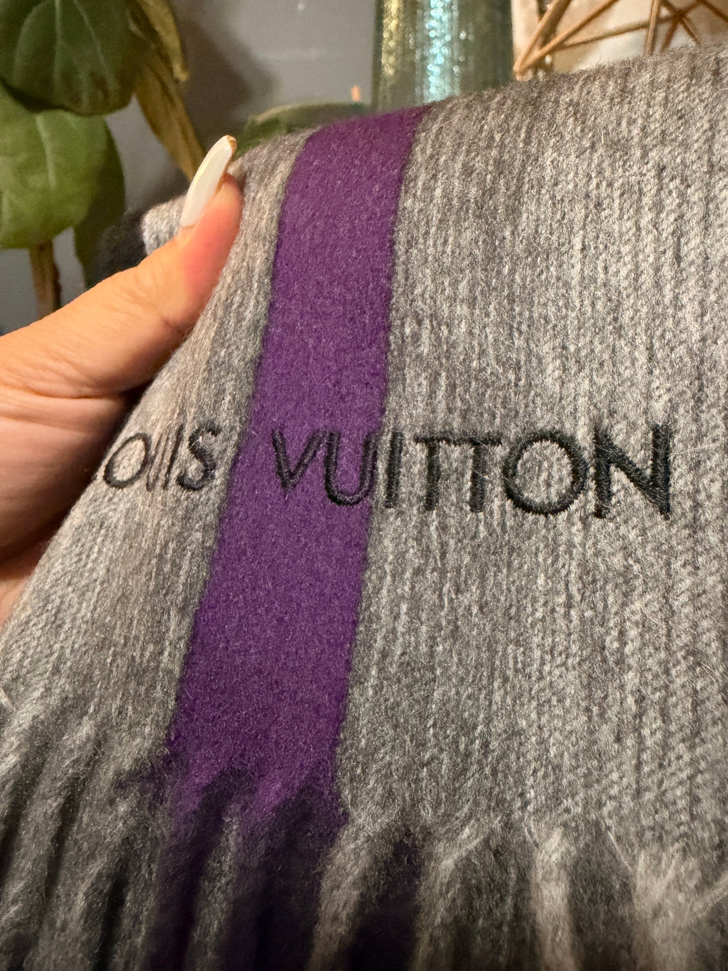 Louis Vuitton Cashmere & Wool Scarf
