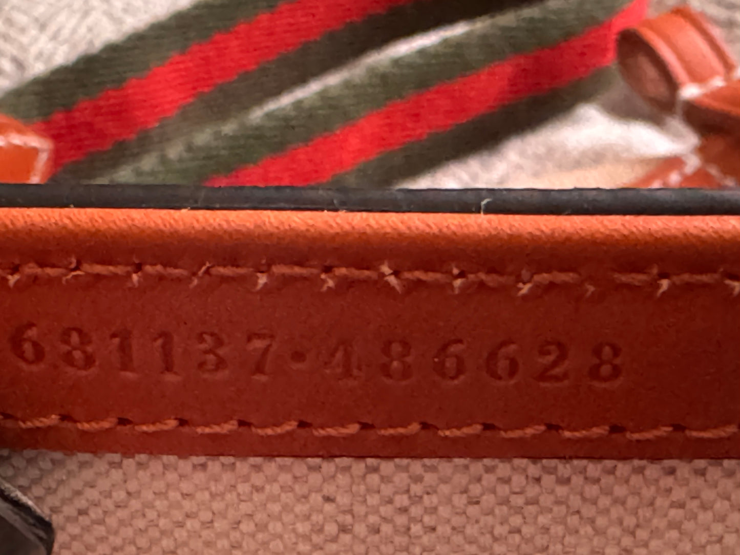 Gucci Leather Bamboo 1947 Mini Belt Bag-NEW in BOX