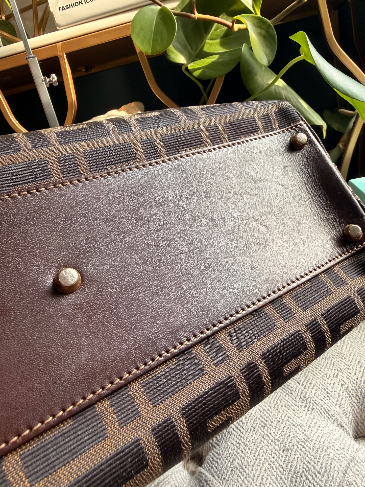 Fendi Vintage Zucca Tote