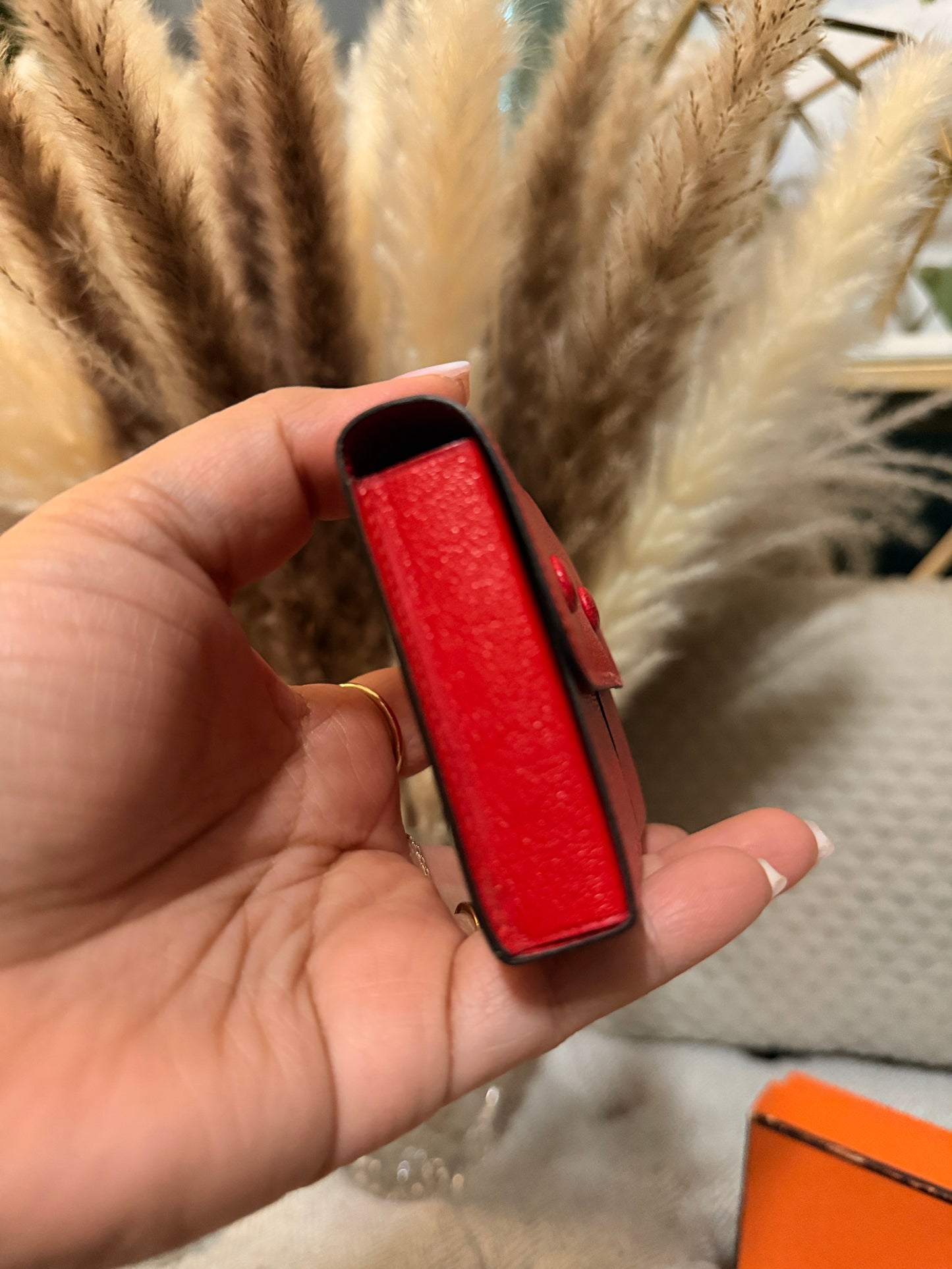 Hermès Vintage Mini Playing cards with Leather Case