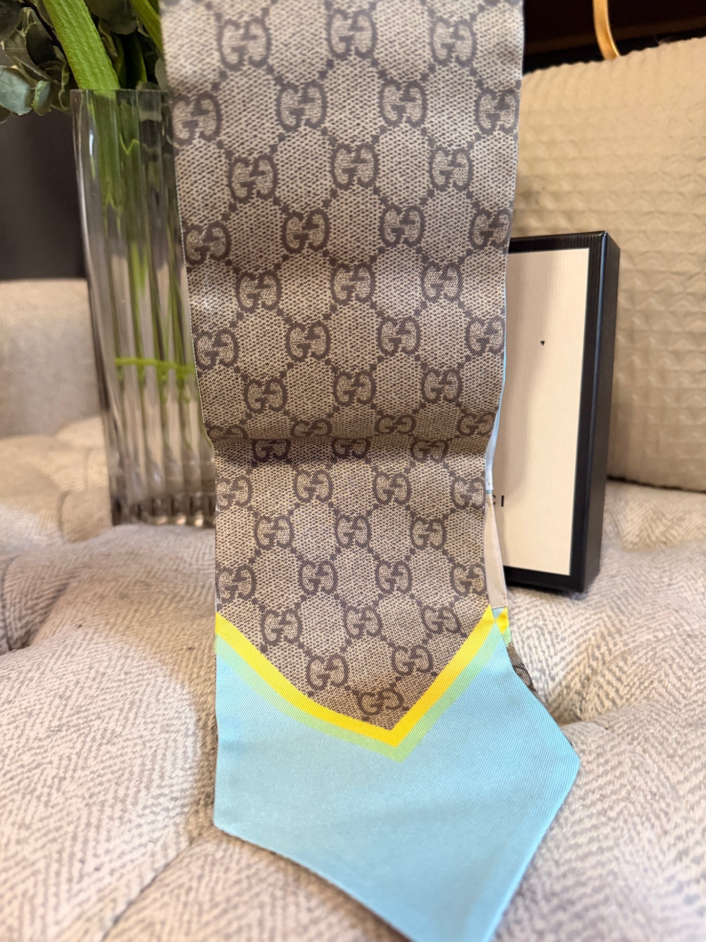 Gucci Bananya Scarf/Twilly Brand New