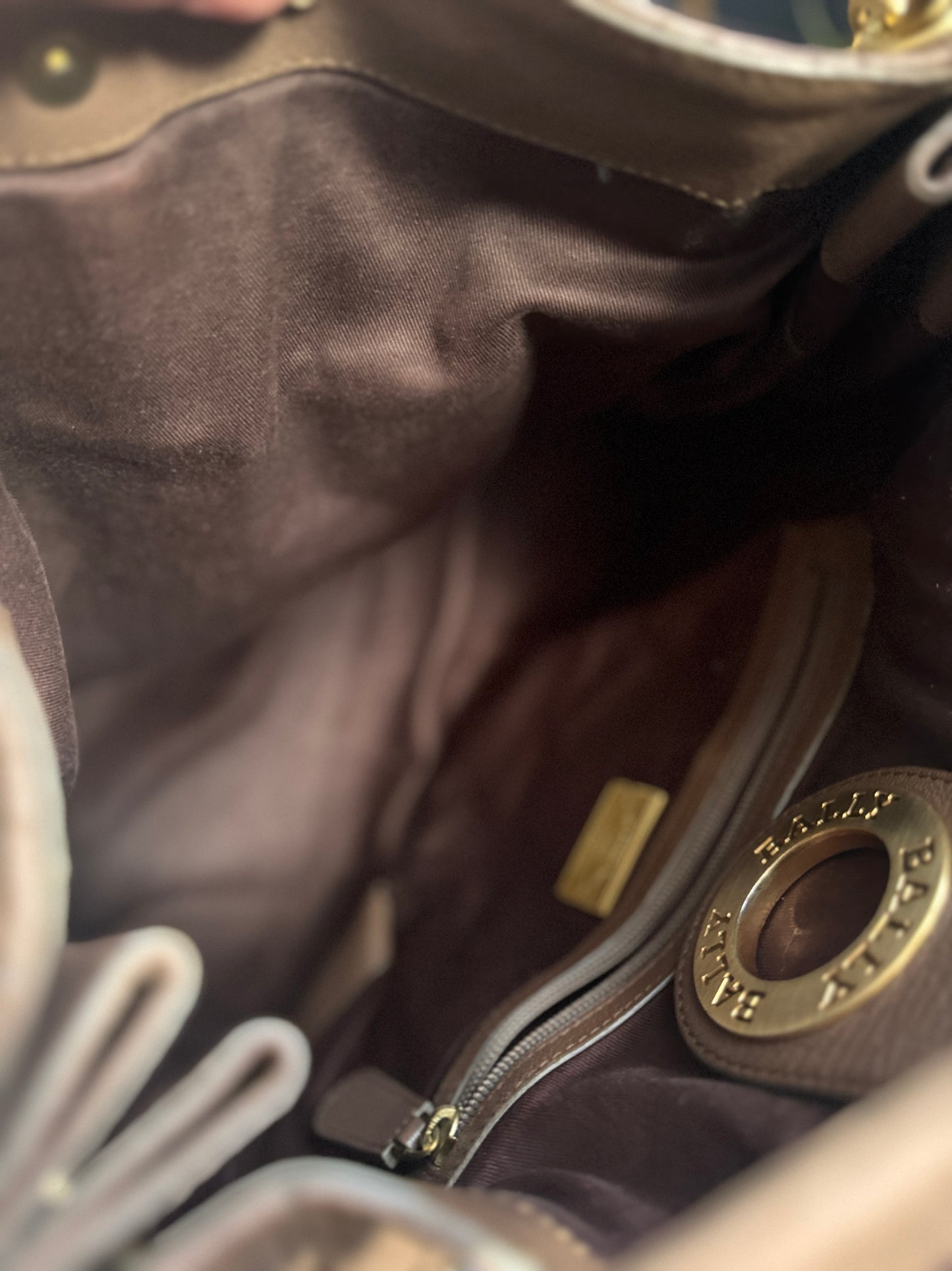Bally Vintage Quilted Leather Hobo