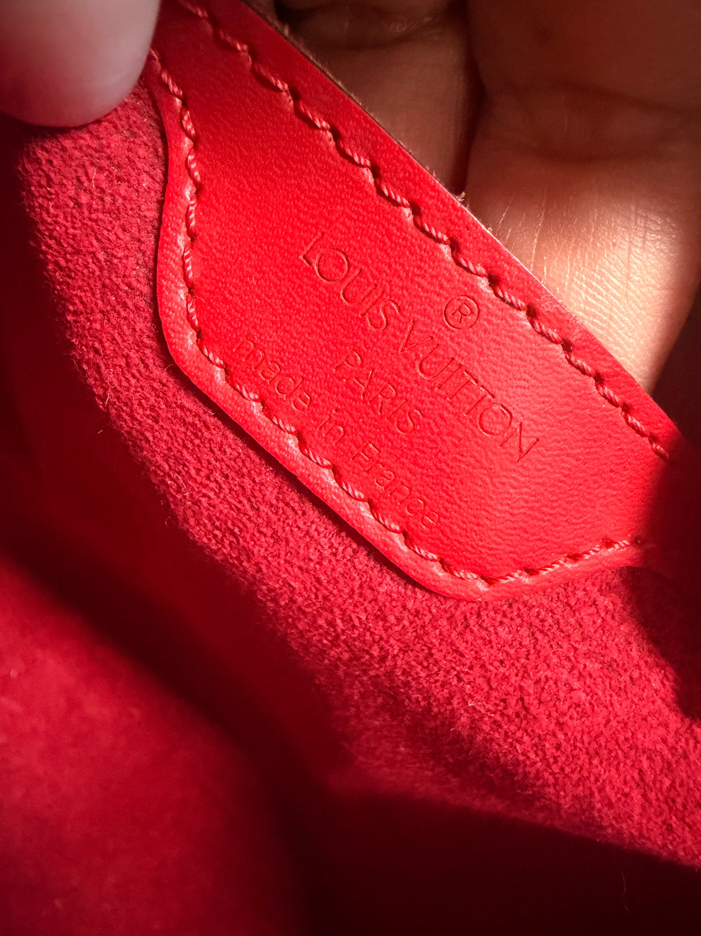 Louis Vuitton Vintage St. Jacques in Epi-Short Strap