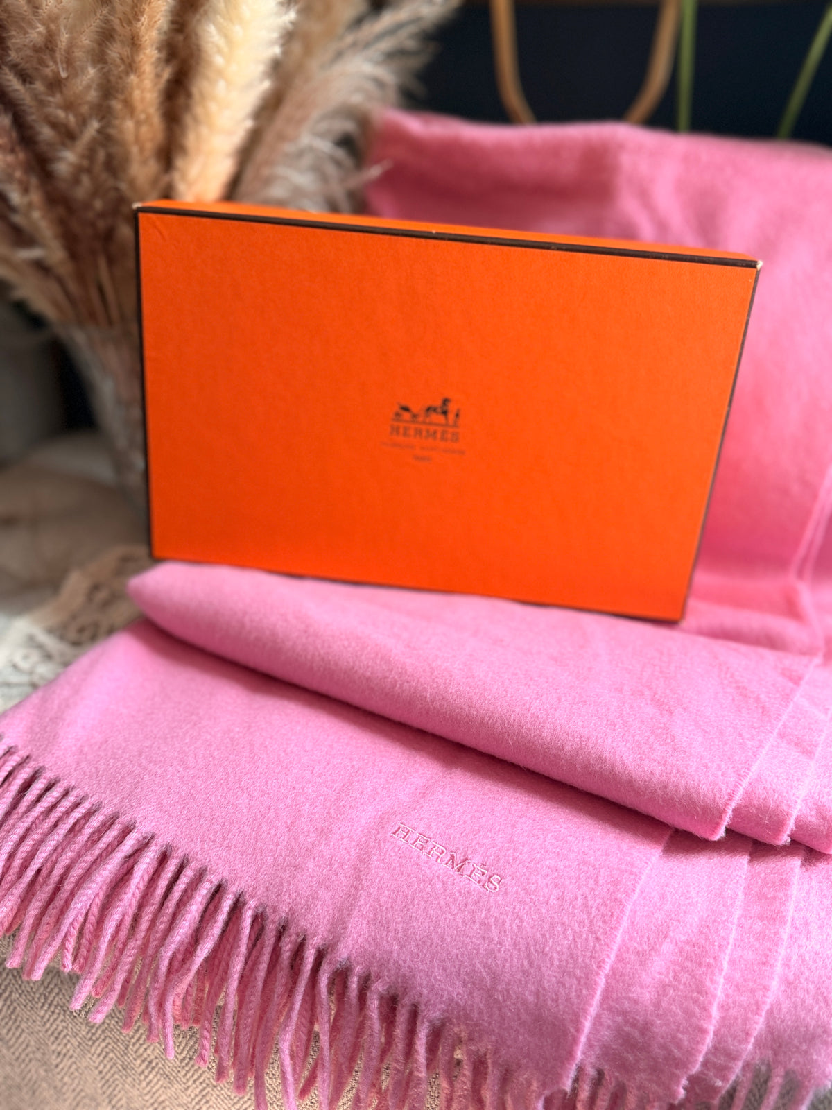 Hermes Cashmere Scarf