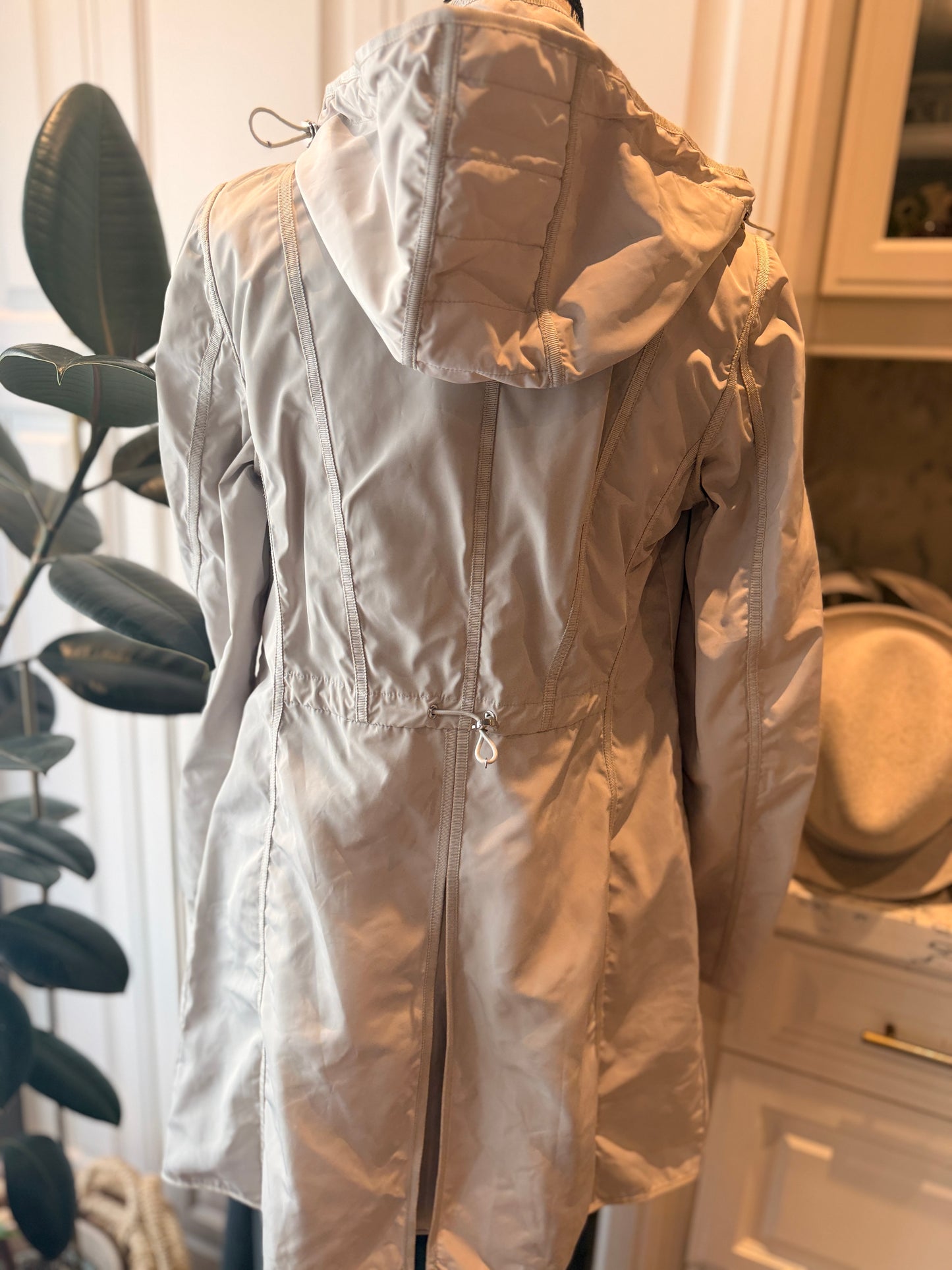 Moncler Hooded Windbreaker in size 2