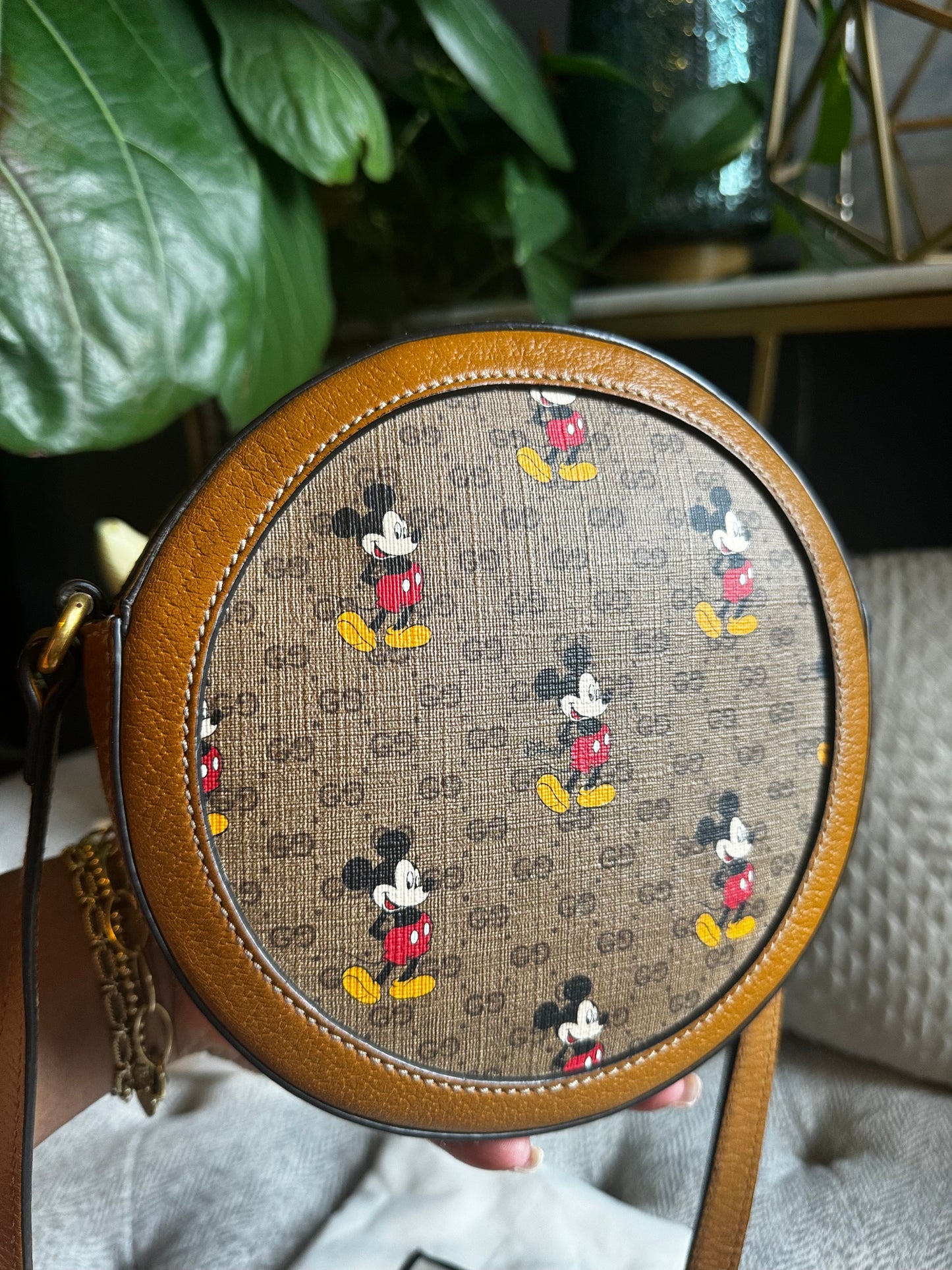 Gucci Disney Round Crossbody