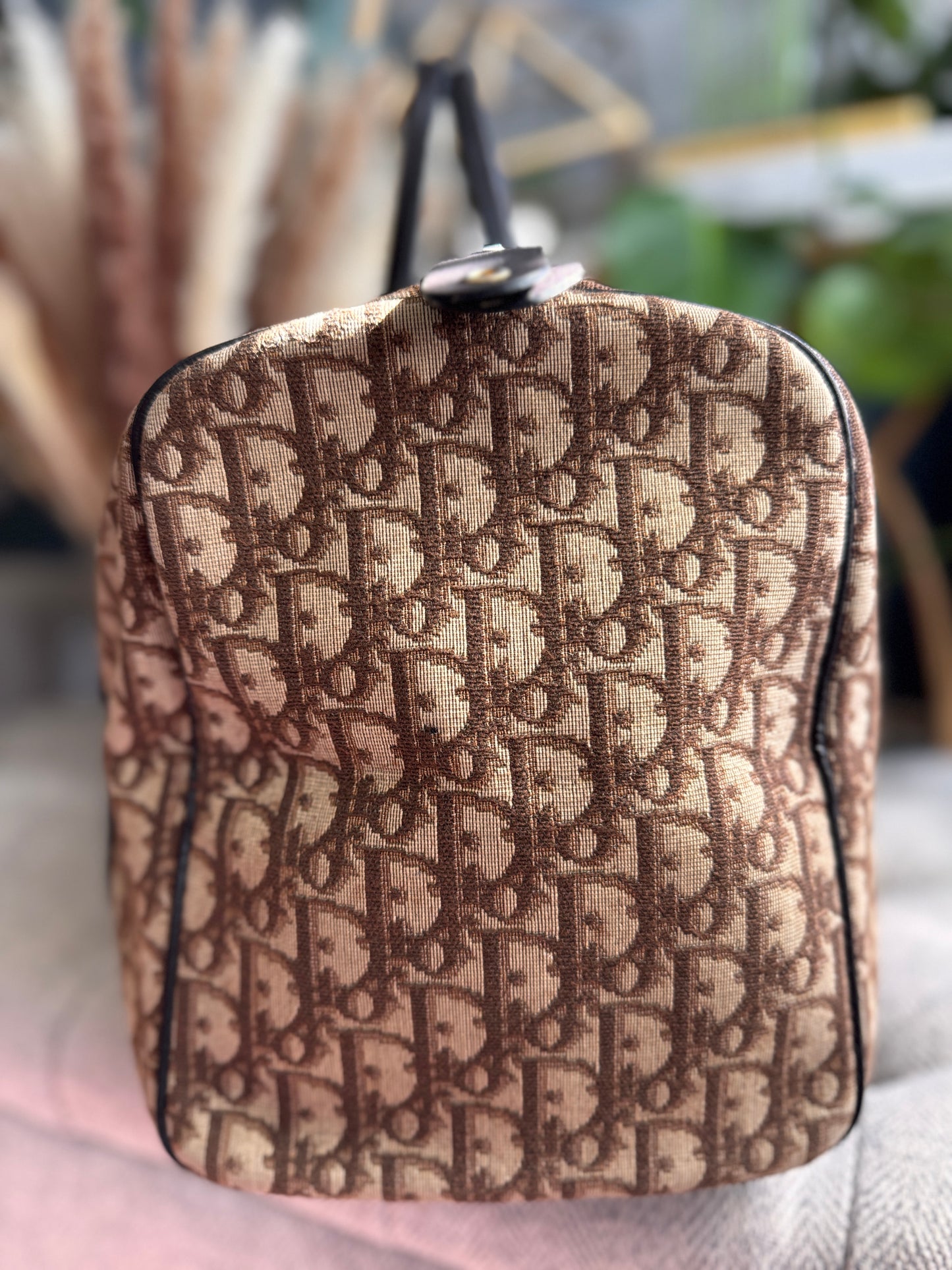 Dior Vintage Trotter Boston Bag