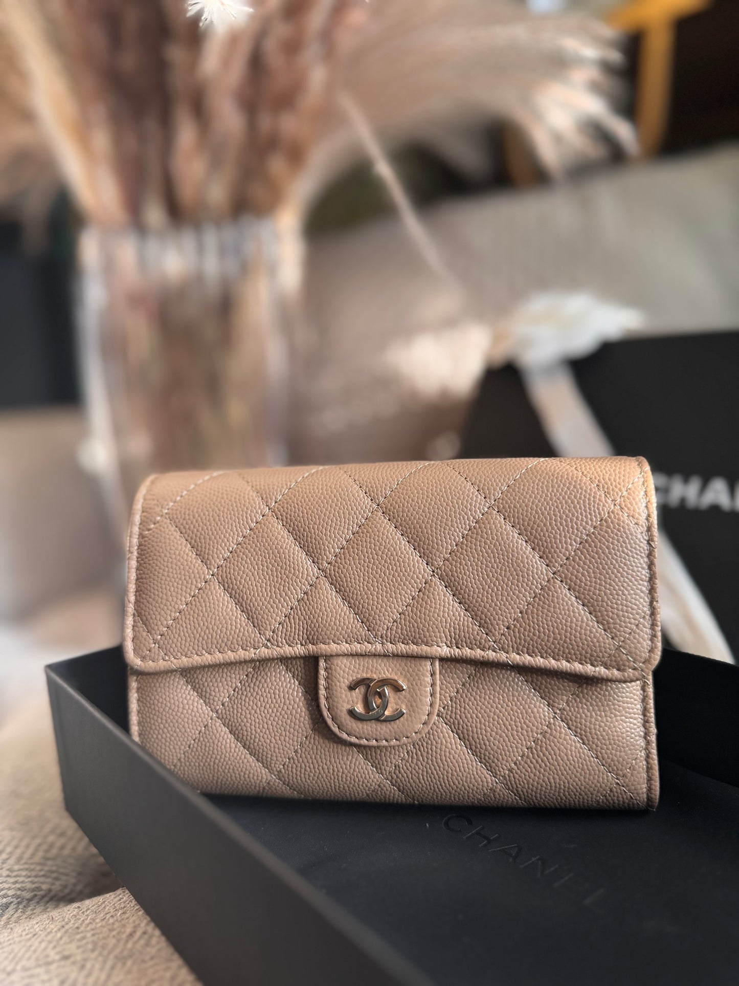 Chanel Medium Portefeuille -NEW in BOX, full inclusions