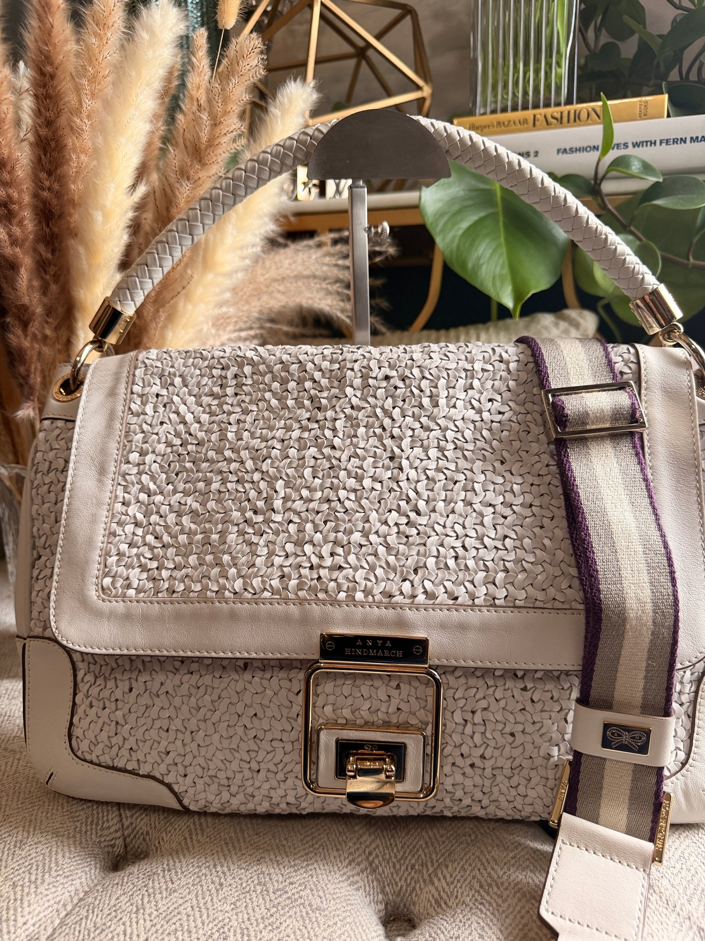 Anya Hindmarch Woven Leather bag