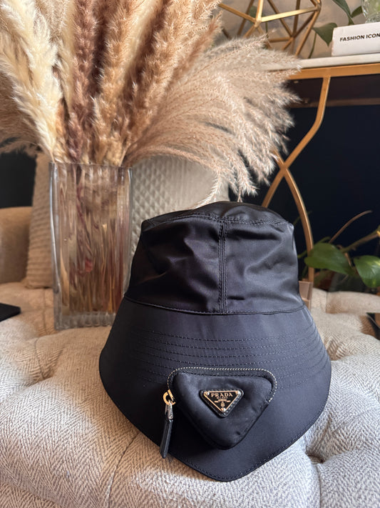 Prada Re-Nylon Bucket hat-Size XL