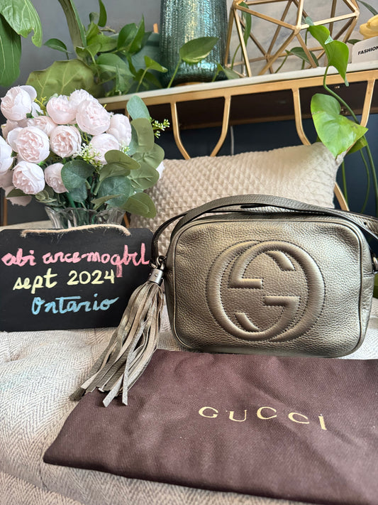 Gucci Soho Disco in Pewter