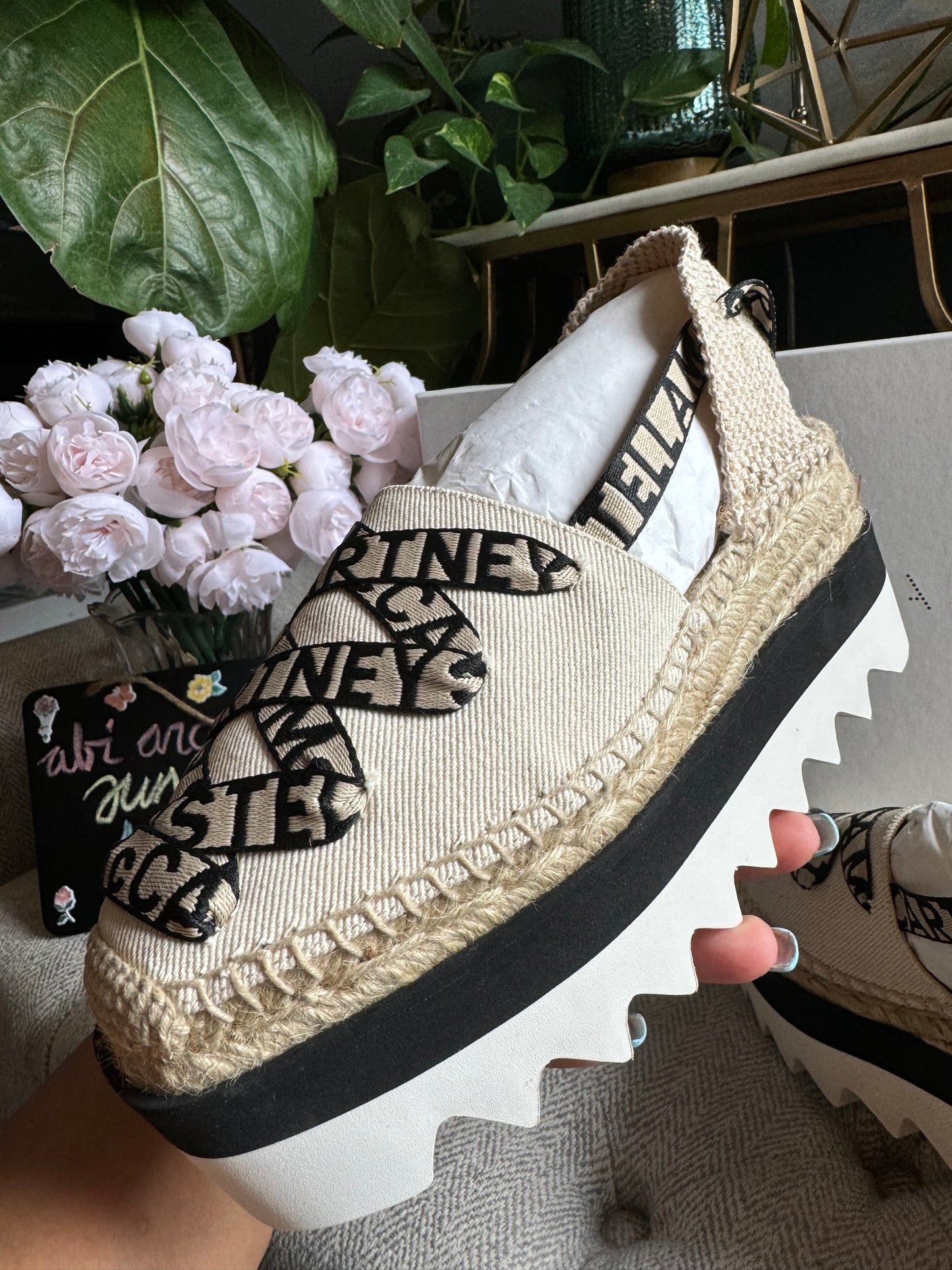 Stella McCartney Gaia Platform Espadrilles