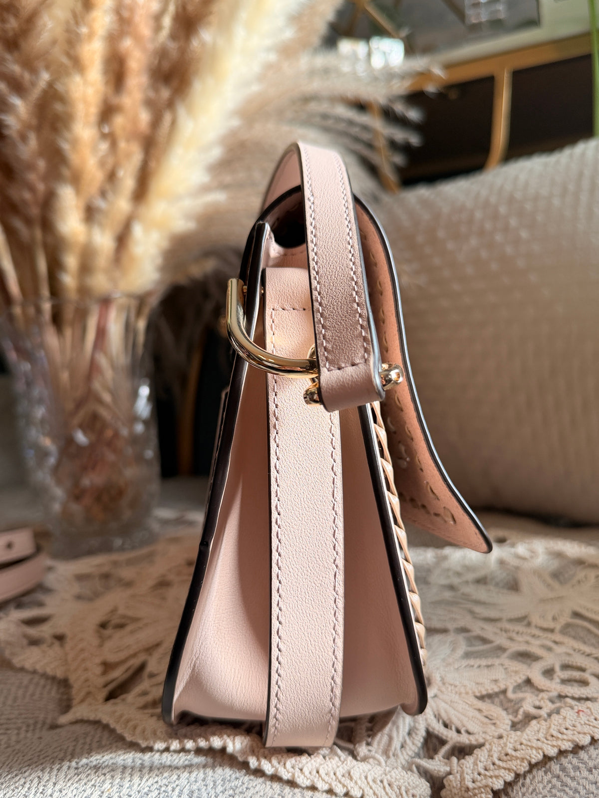 FURLA Blush Pink Leather Shoulder bag/Crossbody
