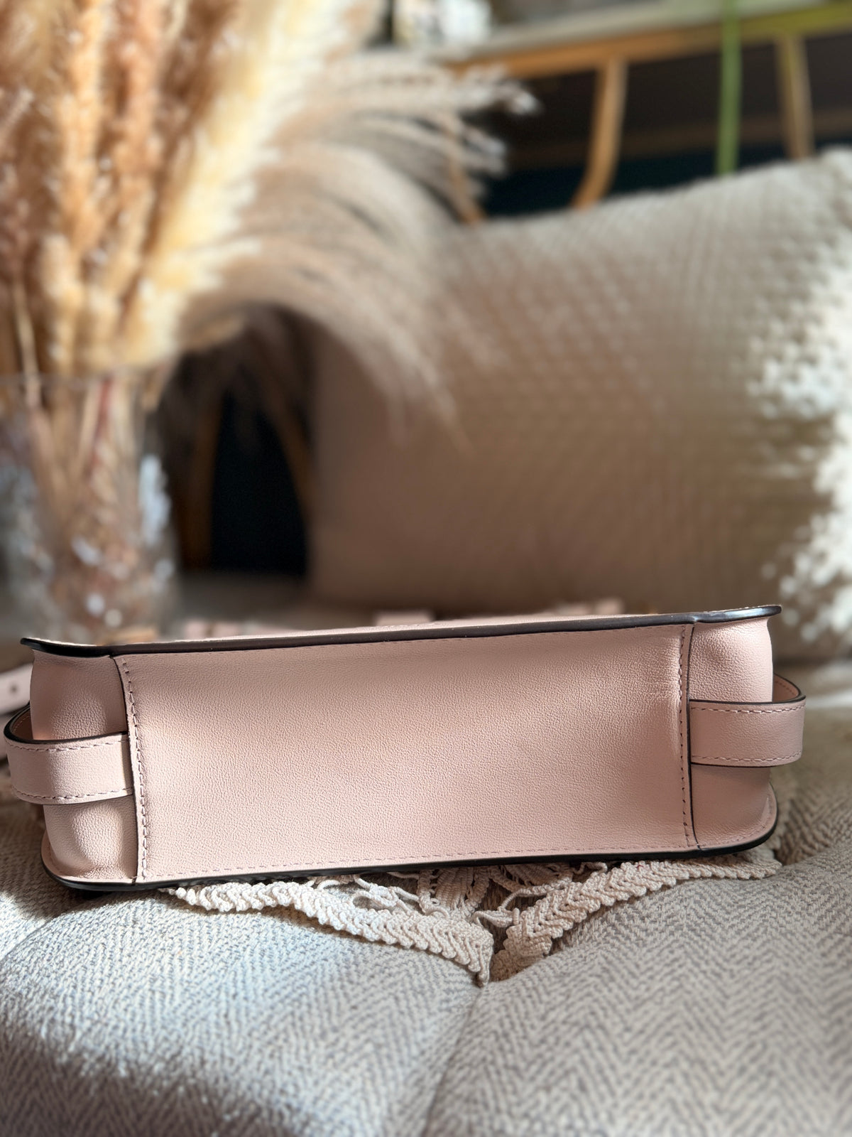 FURLA Blush Pink Leather Shoulder bag/Crossbody