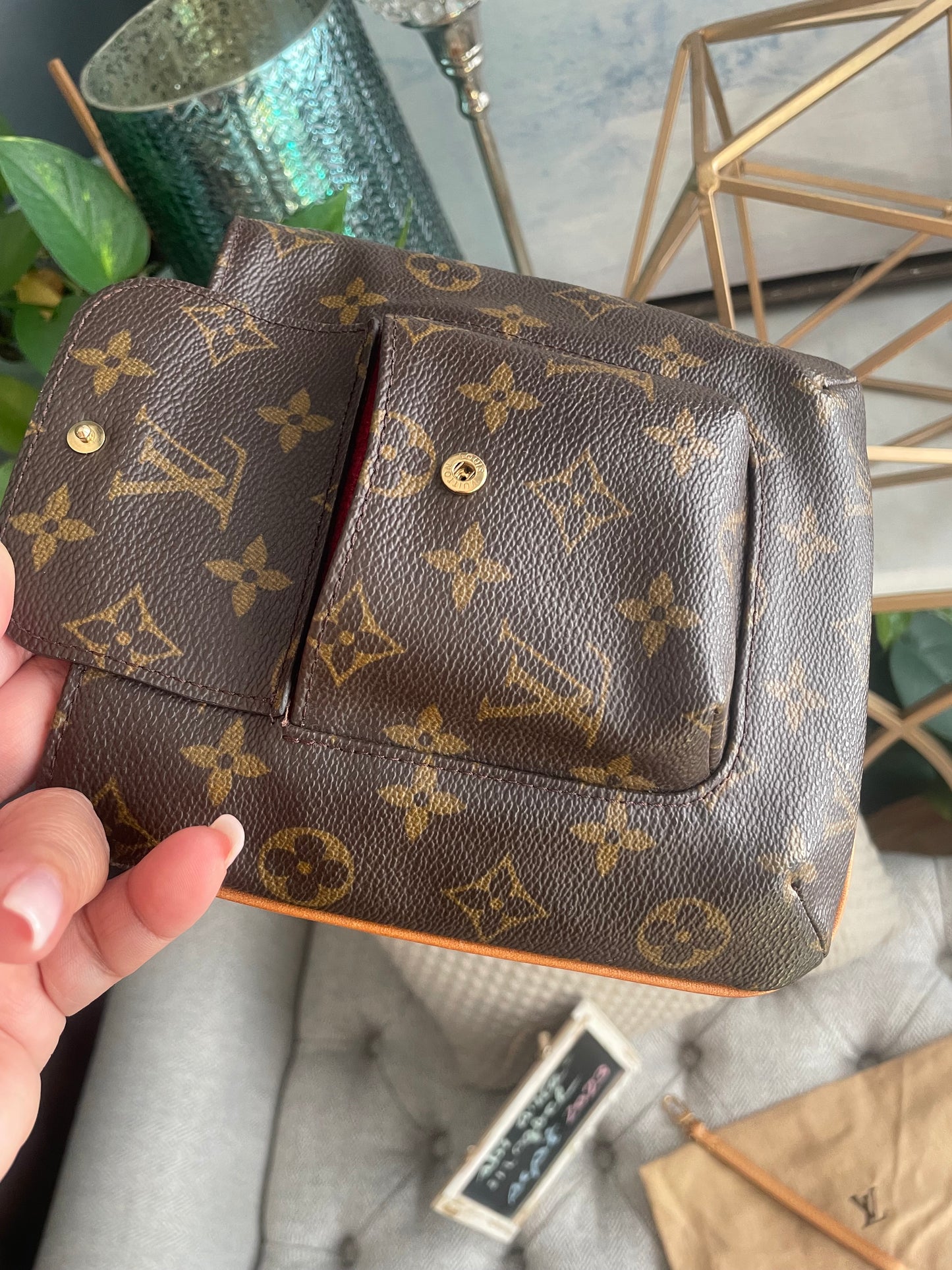 Louis Vuitton Partition wristlet/clutch